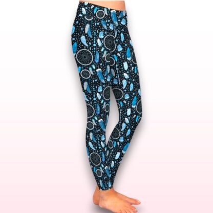 Dreamcatcher Print Leggings – One Size