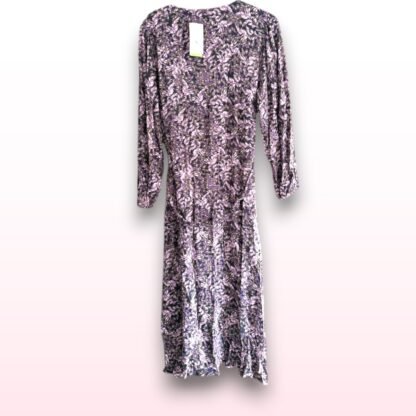 Floral Long Sleeve Midi Dress – Size 22R - Image 2