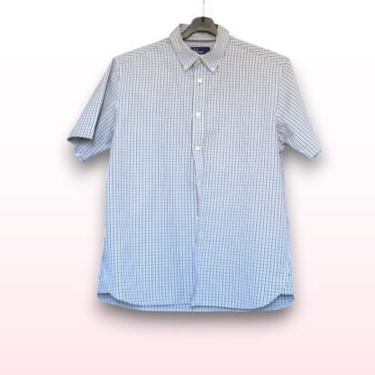 Fred Perry Checked Short Sleeve Shirt – Size Large