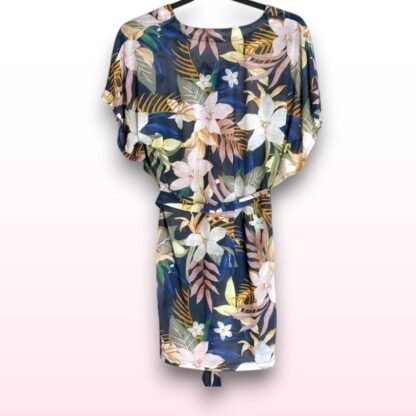 H&M Tropical Floral Kaftan Tunic – Size S - Image 2