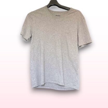 Hugo Boss Mens Grey T-Shirt – Size Medium