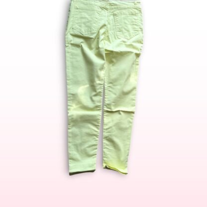 Lemon Yellow Skinny Jeans – Size UK 6-8 - Image 3