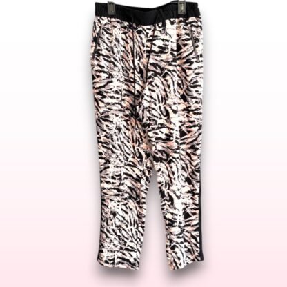 Patterned Elasticated Trousers – Size 16