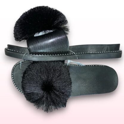 Pom Pom Strap Sliders – Multiple Colours & Sizes - Image 4