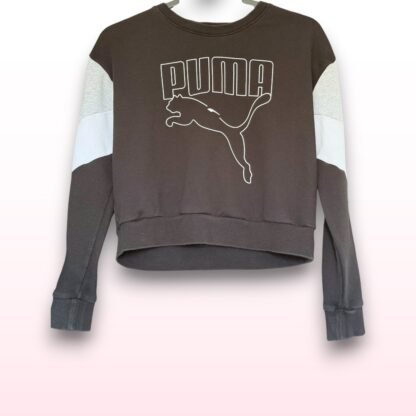 Puma Black & Grey Jumper – Size S - Image 2