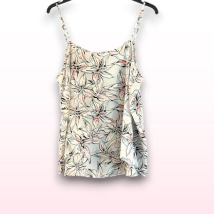 Silky Floral Strappy Cami Top – Size 20 - Image 2