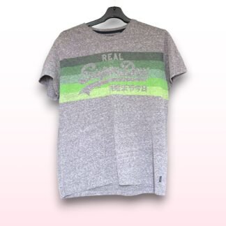 Superdry Grey T-Shirt – Size Large
