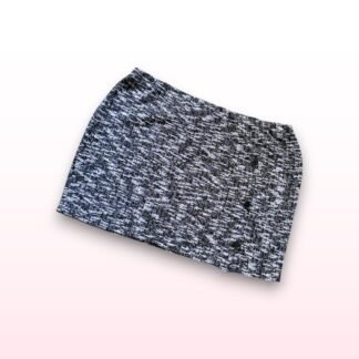 Tweed Style Knitted Mini Skirt – Size 22