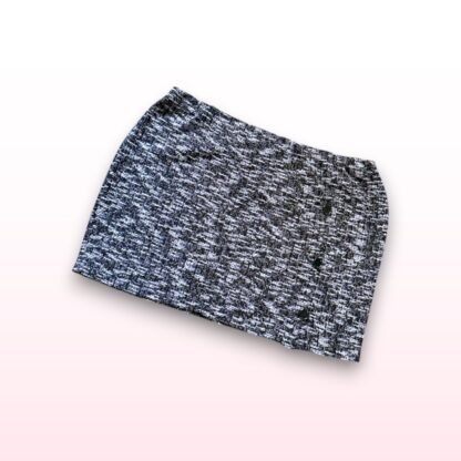 Tweed Style Knitted Mini Skirt – Size 22