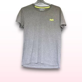 Vintage Superdry Grey T-Shirt – Size Large