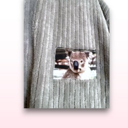 Womens Soft Fleece Koala Pyjama Set – Size XL - Image 2