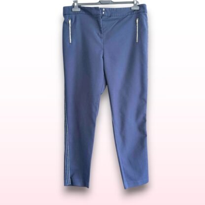 Next Tailoring Navy Slim Trousers – Size UK 16R