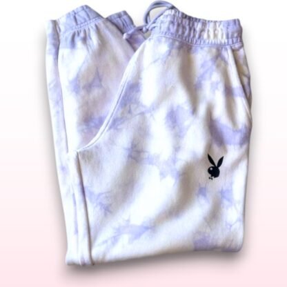 Playboy x Missguided Tie Dye Joggers – Size M - Image 2